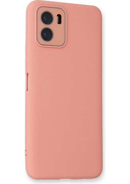 Vivo Y15S Kılıf Lansman Glass Kapak - Pembe fiyatları