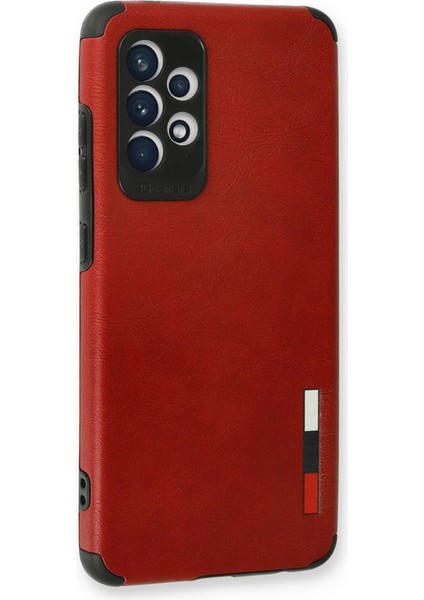 Samsung Galaxy A33 5g Kılıf Loop Deri Silikon - Kırmızı modelleri