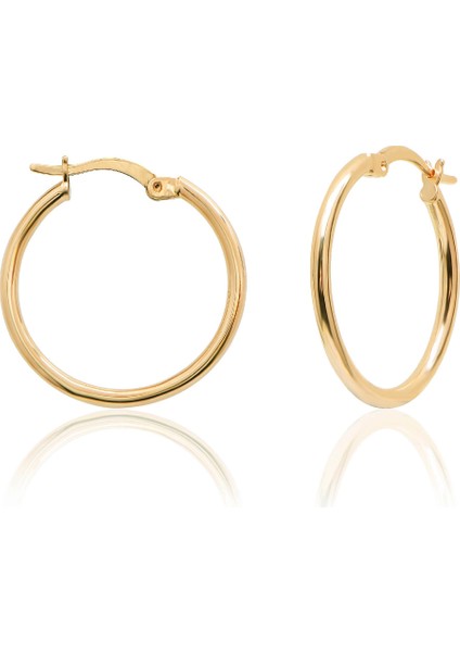 925 Ayar Halka Küpe