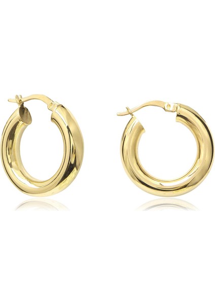 Silver 925 Ayar Zirkon Taşlısız Küpe