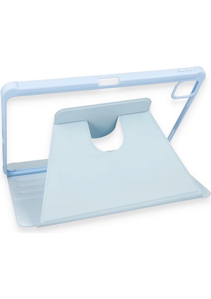 Ipad Pro 11 (2021) Kılıf Ling 360 Kalemlikli Tablet Kılıf - Mavi