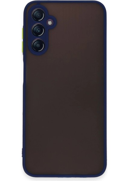 Samsung Galaxy A14 4g Kılıf Montreal Silikon Kapak - Lacivert