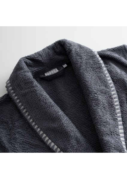 Tria Erkek Bornoz %100 Pamuk Jakarlı Lacivert fiyatları