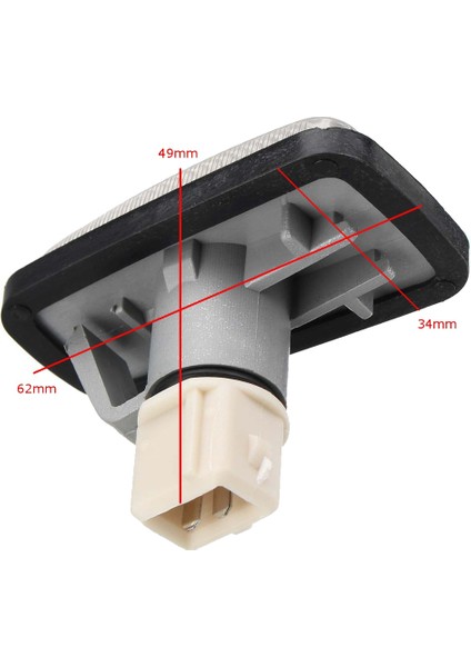 Citroen Saxo Fiat Peugeot Için Araba Yan Marker Işık Çamurluk Işık Tekrarlayıcı Lamba Göstergesi 106 306 406 806 108 (Yurt Dışından) fırsatları