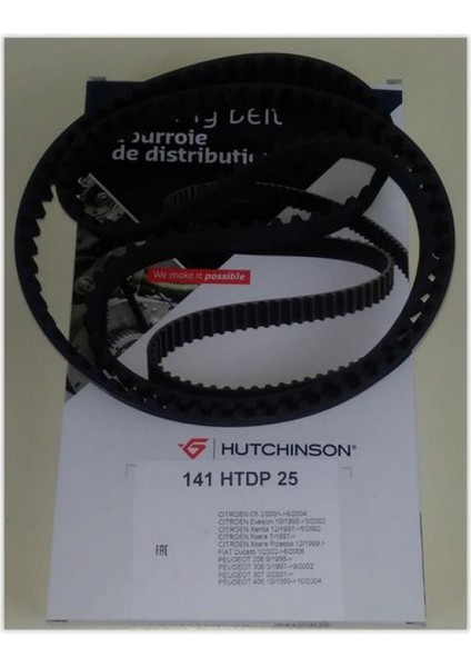 Mtxdpn Triger Kayişi 141X254 Peugeot Partner Berl 206 306 307 C4 C5 Jumper Jump Xsara Scudo 2.0hdi CT987