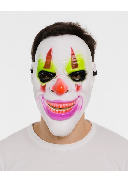 mtxdpn delirten gülüş palyaço temalı joker maskesi