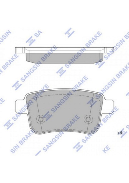 Mtxdpn Arka Balata Kangoo Iii Express 1.5dci 05 Kangoo Iii 1.6 16V 1.5dci 08 Mercedes Citan 12 440606267R