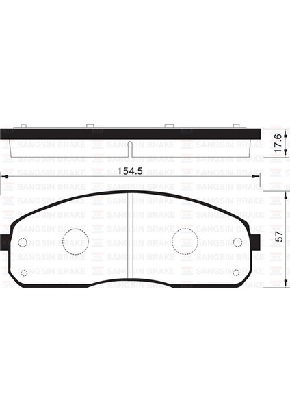 Mtxdpn Ön Balata Kia Bongo Iii-Truck 1 Ton 04