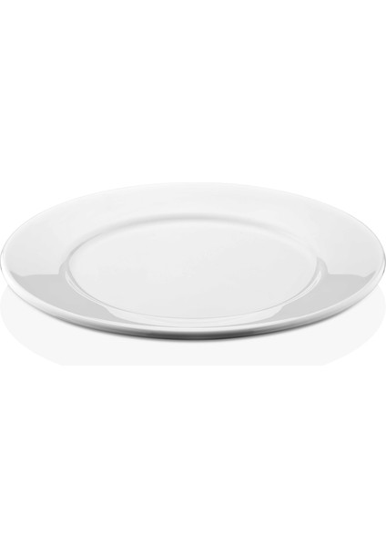 Beyaz Yuvarlak Servis Tabağı -Kırılmaz - Kafe, Otel, Restoran Kullanımına Uygun - Beyaz Porselen Görünümlü, Polikarbonat Tabak modelleri