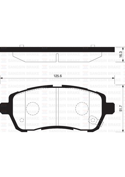 Mtxdpn Ön Balata Fiesta Vi 1.25-1.4-1.6 Ti-1.4 Tdci-1.6 Tdci 08 GDB1893-GDB3437