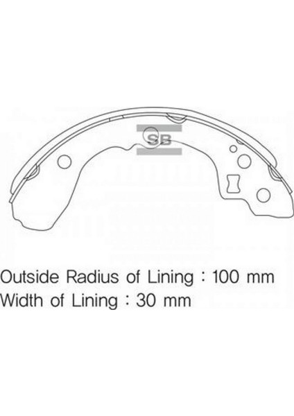 Mtxdpn Arka Pabuç Balata Rio-Rio Kombi 1.3-1.5 00-05 GS8439