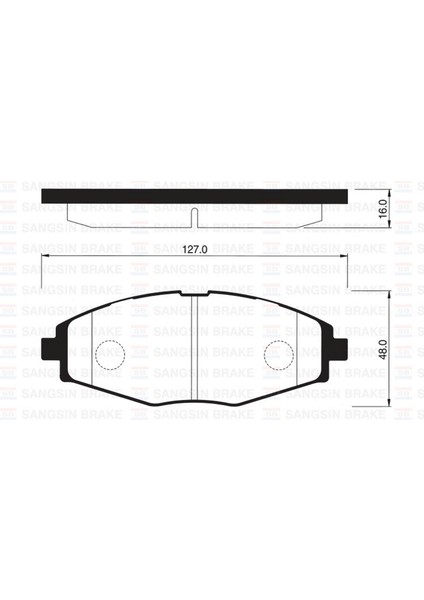 Mtxdpn Ön Balata Kalos 1.2-1.4-1.4 16V Sedan 1.4 16V 05 Matiz 0.8-1.0 05 Lanos 1.4 GDB3195