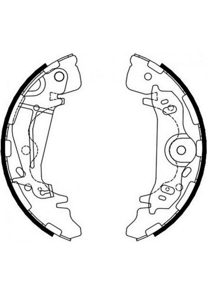 Mtxdpn Arka Pabuç Balata Hyundai H1-Starex 2.4-2.5td 97-04 H1 2.5crdi 06-11 295X54 GS8774