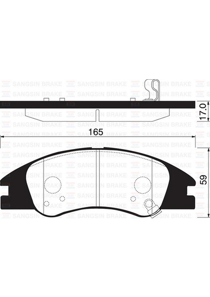 Mtxdpn Ön Balata Kia Cerato Ii-Spectra FE22-FE24 1.6-1.8-2.0-1.5crdi 08 GDB3367