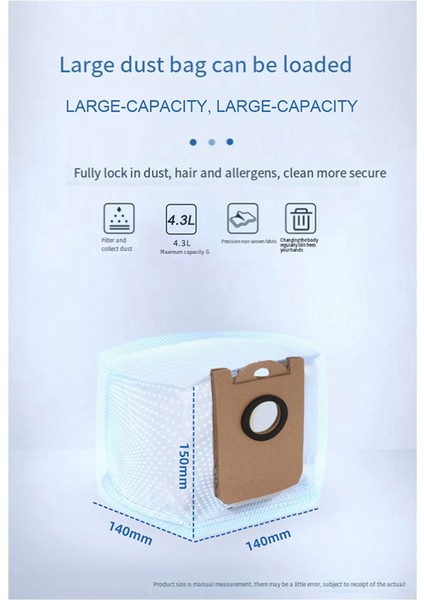 Proscenic M8 Pro Robot Süpürücü Temizleyici Aksesuarları Parçalar Sarf Malzemeleri (Yurt Dışından) fırsatları