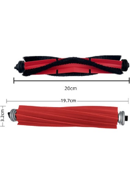 Roborock P10 Sweeper Aksesuarları Için Kauçuk Fırça ve Ana Fırça Değiştirme (Yurt Dışından) modelleri