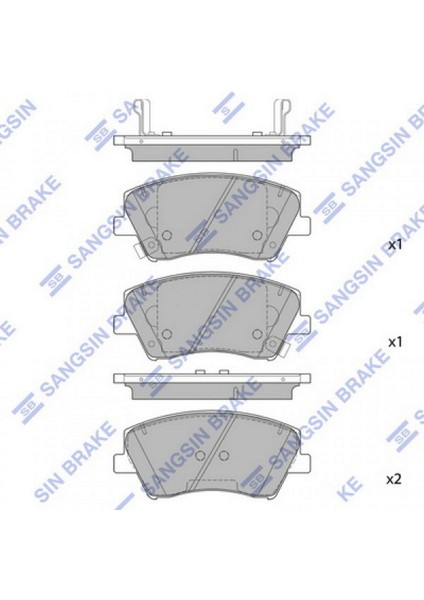 Mtxdpn Ön Balata Hyundai Elantra 17