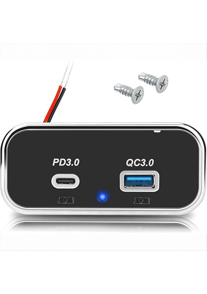 USB Car Charger - UCC-316 Qc Pd