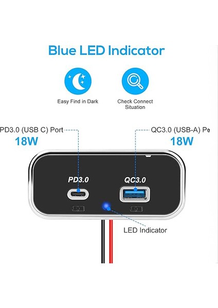 USB Car Charger - UCC-316 Qc Pd modelleri