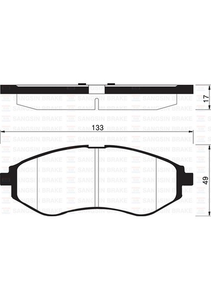Mtxdpn Ön Balata Kalos 1.4 02 Aveo 1.2-1.4 06 GDB3330