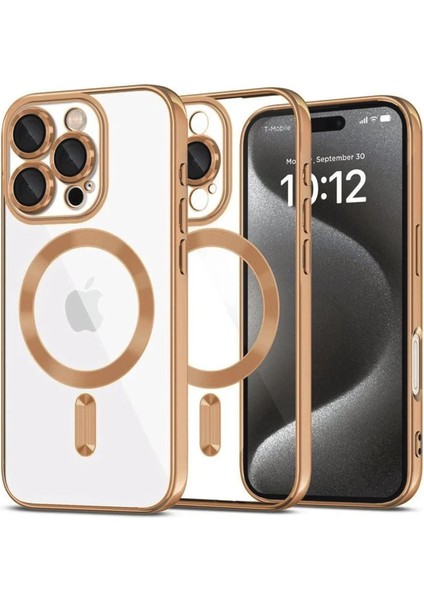 Iphone 16 Pro Kılıf Kross Magneticsafe Kapak - Çöl Titanyum
