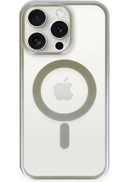 Iphone 15 Pro Max Kılıf Erozi Magsafe Kapak - Gri fiyatları