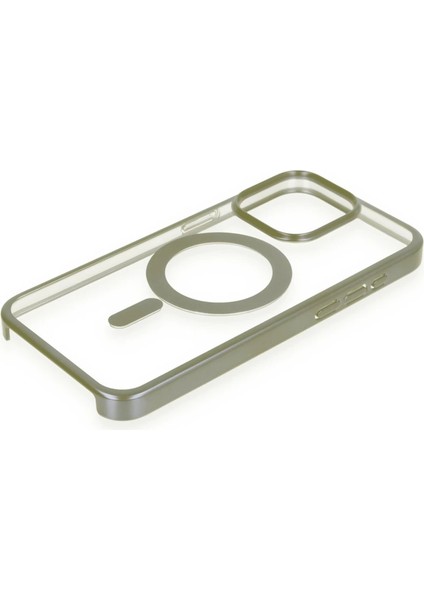 Iphone 15 Pro Max Kılıf Erozi Magsafe Kapak - Gri fırsatları