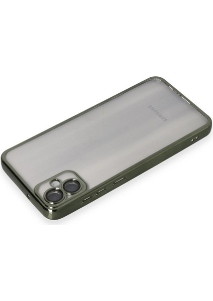 Samsung Galaxy A05 Kılıf Razer Lensli Silikon - Yeşil modelleri