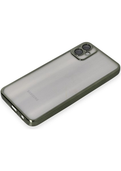 Samsung Galaxy A05 Kılıf Razer Lensli Silikon - Yeşil fırsatları