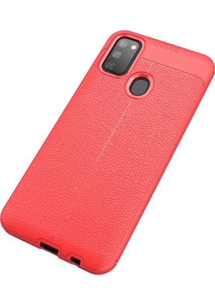 Samsung Galaxy M30S Kılıf Auto Focus Kapak - Kırmızı fiyatları