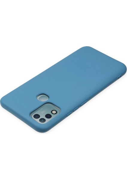 Infinix Hot 10 Play Kılıf Nano Içi Kadife Silikon - Mavi indirimleri