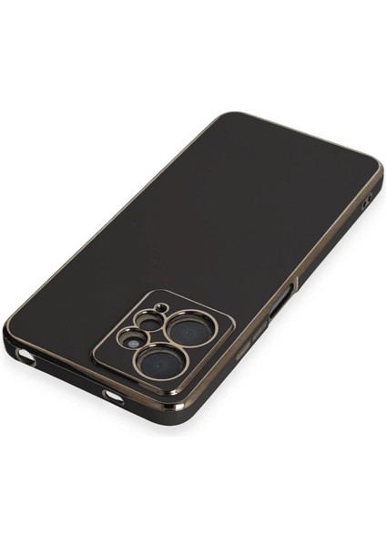 Xiaomi Redmi Note 12 4g Kılıf Volet Silikon - Siyah modelleri