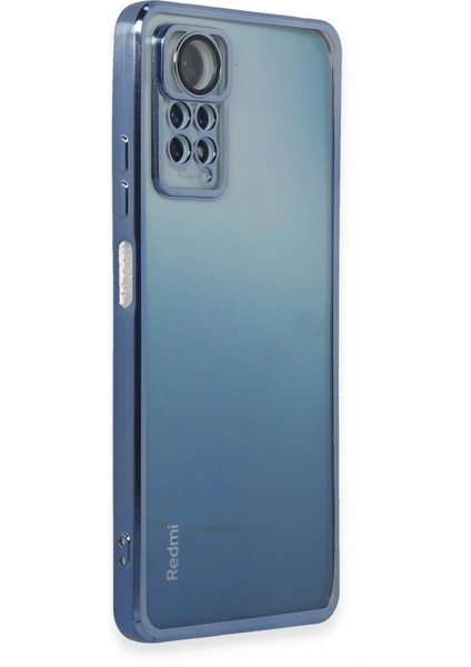 Xiaomi Redmi Note 11 Pro Kılıf Razer Lensli Silikon - Açık Mavi fiyatları