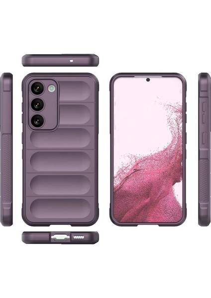 Samsung Galaxy S23 Plus Kılıf Optimum Silikon - Mor modelleri