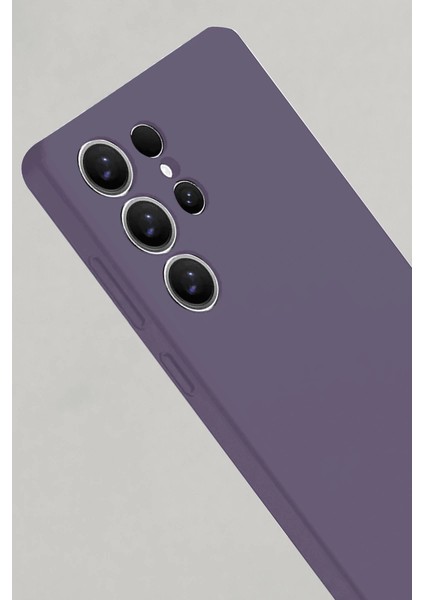 Samsung Galaxy S25 Ultra Kılıf Nano Içi Kadife Silikon - Mor fiyatları