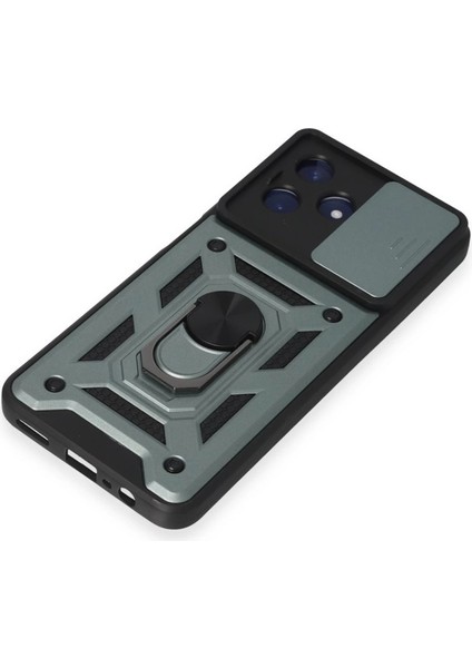 Realme C53 Kılıf Pars Lens Yüzüklü Silikon - Yeşil fırsatları