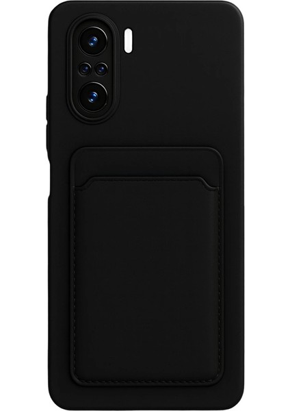 Xiaomi Mi 11I Kılıf Kelvin Kartvizitli Silikon - Siyah fırsatları