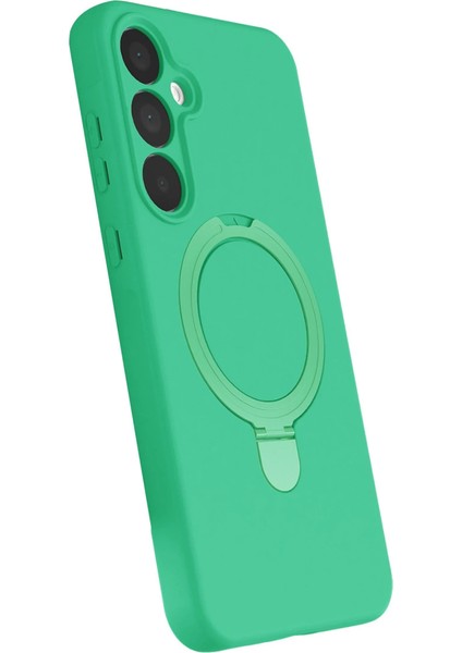Samsung Galaxy A16 5g Regal Magsafe Standlı Kapak - Yeşil fiyatları