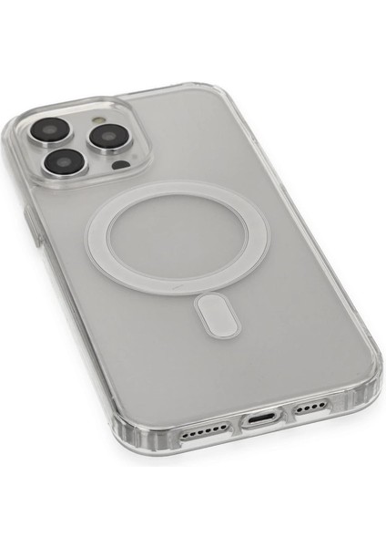Iphone 13 Pro Max Kılıf Matte Şeffaf Magneticsafe - Şeffaf fırsatları