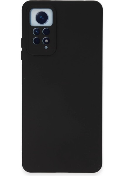 Xiaomi Redmi Note 12 Pro 4g Kılıf Nano Içi Kadife Silikon - Siyah