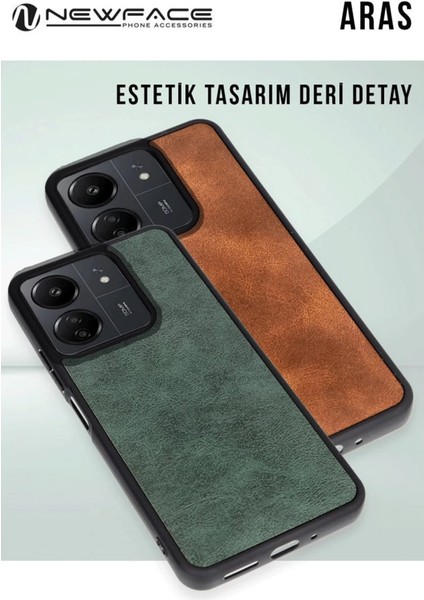 Xiaomi Redmi Note 14 4g Kılıf Aras Deri Kapak - Açık Yeşil indirimleri