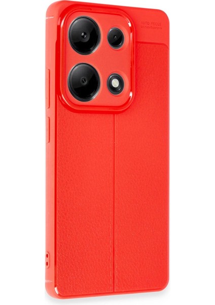 Xiaomi Redmi Note 13 Pro 4g Kılıf Auto Focus Kapak - Kırmızı fiyatları