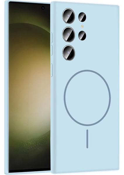 Joko Samsung Galaxy S24 Ultra Kılıf Jully Magsafe Kapak - Mavi
