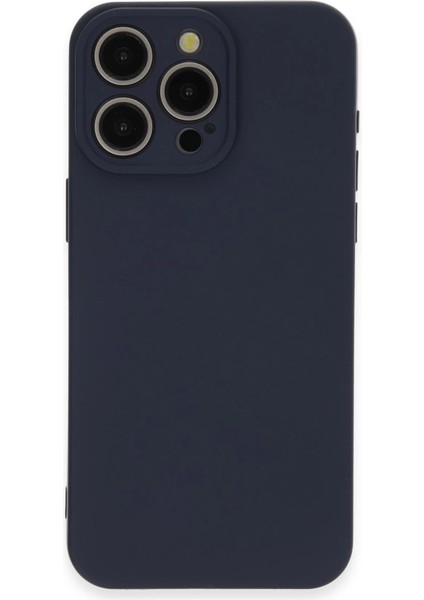 Iphone 15 Pro Max Kılıf Nano Içi Kadife Silikon - Lacivert fiyatları