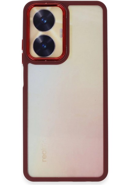 Realme C55 Kılıf Dora Kapak - Kırmızı