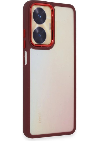 Realme C55 Kılıf Dora Kapak - Kırmızı fiyatları
