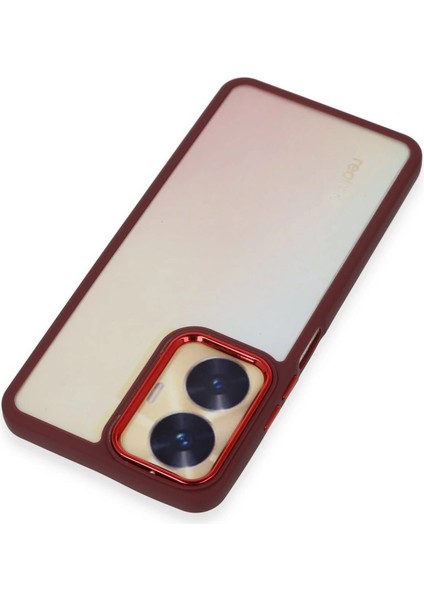 Realme C55 Kılıf Dora Kapak - Kırmızı indirimleri