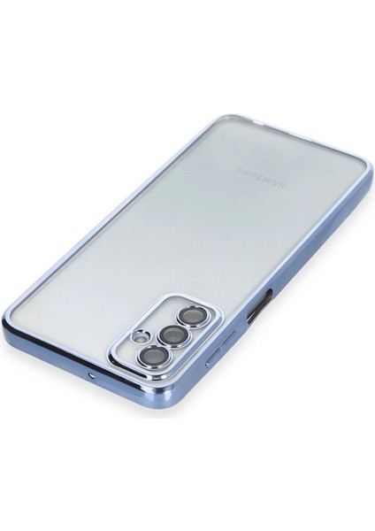 Samsung Galaxy M23 Kılıf Razer Lensli Silikon - Açık Mavi fiyatları