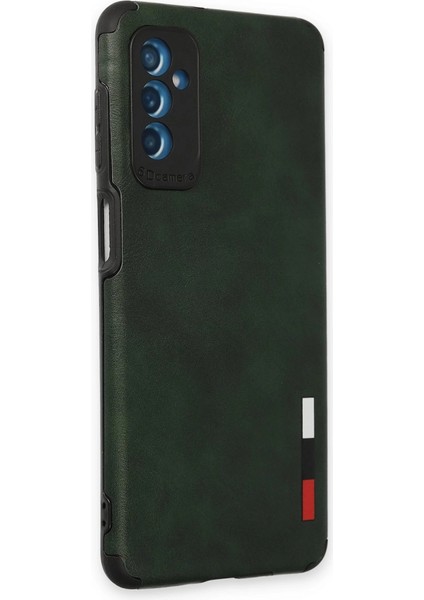 Samsung Galaxy M52 5g Kılıf Loop Deri Silikon - Yeşil fiyatları