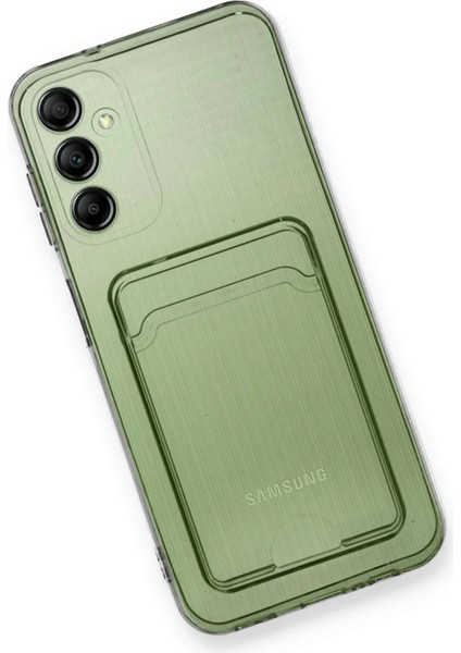 Samsung Galaxy A15 4g Kılıf Kart Şeffaf Silikon - Şeffaf modelleri